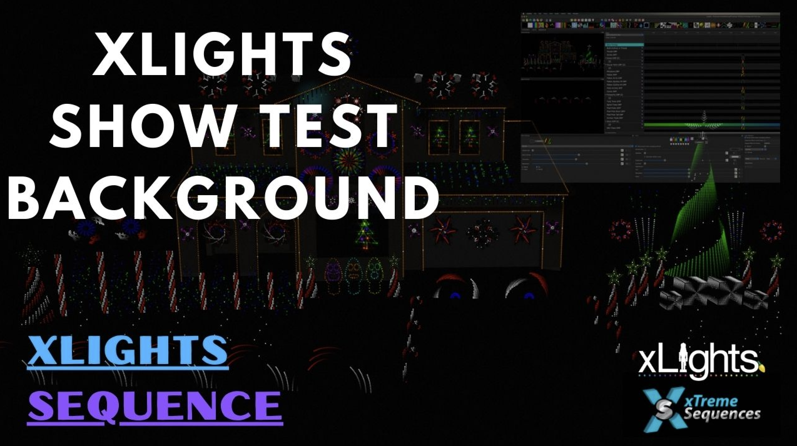 xLights Show Test Background